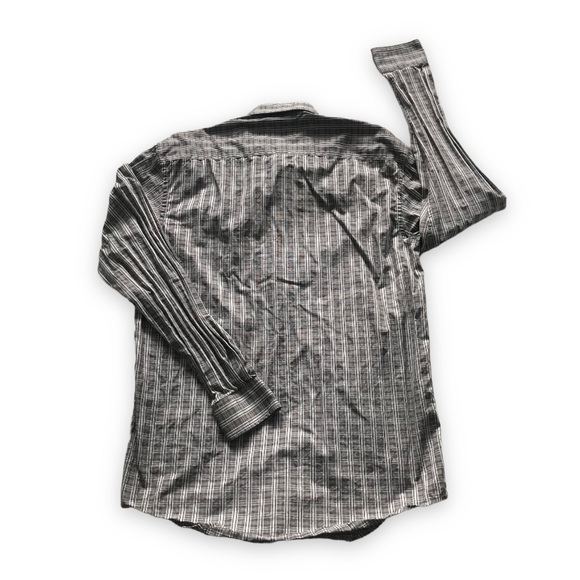 Ike Behar Long Sleeve Dress Shirt (16) - Picture 6 of 7